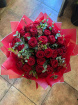 All Rose Hand-Ties | Pure Love ~ Red Rose Boxed Hand-Tie
