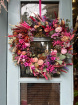 Dried Floral Wreaths | Over The Rainbow - Dried Wall Wreath