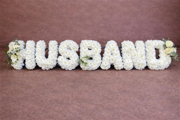 Floral Name Tributes | Husband ~ Floral Name Tributes
