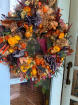 Dried Floral Wreaths | September - Dried Wall Wreath