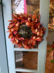 Dried Floral Wreaths | Vibrant Amber - Dried Wall Wreath