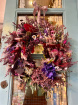 Dried Floral Wreaths | Bursting With Colour ~ Dried Wall Wreath