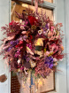 Dried Floral Wreaths | Bursting With Colour ~ Dried Wall Wreath
