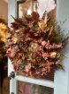 Dried Floral Wreaths ~ Dried Flower Designs | Wild Autumn - Dried Floral Wreath