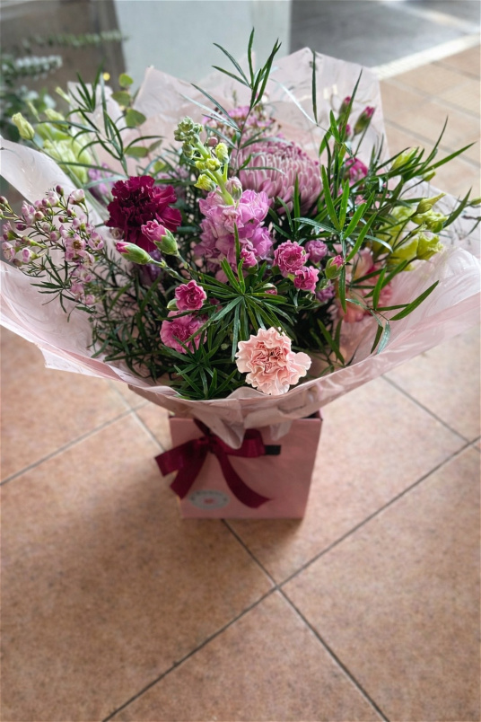 Welcome to our Valentines Day Collection Saturday 14th February | Just For You ~ Mixed Flower Hand-Tie