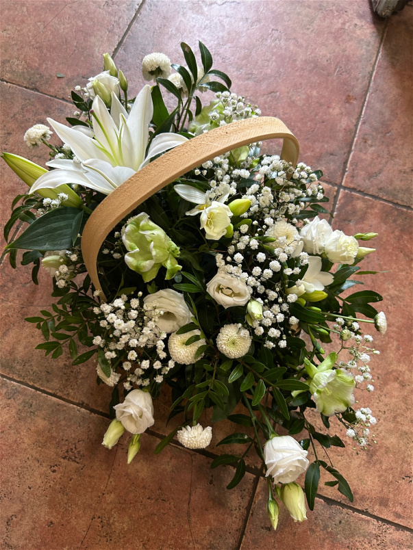 Sympathy Flowers | Care And kindness ~ Sympathy Basket
