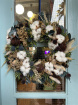 Dried Floral Wreaths | Natural Cotton ~ Dried Floral Wreath