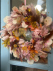 Dried Floral Wreaths | Peach Melba ~ Dried Floral Wreath