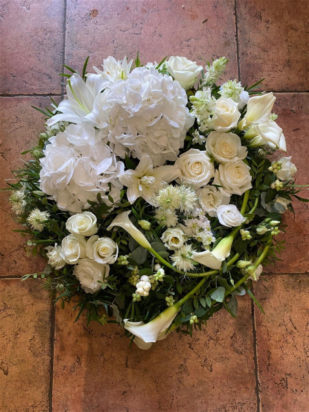 Posies | Hydrangea & white calla lily ~ posy
