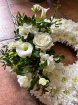 Wreaths  | Classic Massed Wreath ~ With White Spray