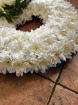 Wreaths  | Classic Massed Wreath ~ With White Spray