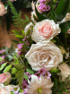 Hearts  | Delicate Pale Pink Open Rose ~ Heart