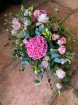 Flower Baskets | Pink Blossom ~ Flower Basket