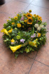 Wreaths  | Modern calla lily Garden wreath