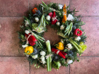 Wreaths  | Vegetable Patch ~ Mixed Wreath