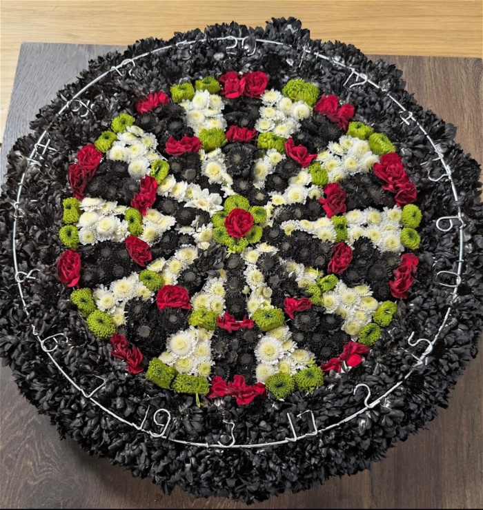 Bespoke funeral tributes | Bespoke Dart Board