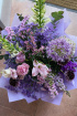Our Mother's Day Flowers Collection | Blushing Violet Garden Spritz ~ Boxed Hand-Tie