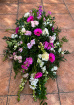 Sympathy Sprays | Cerise Pink  Gerbera ~ Garden Spray