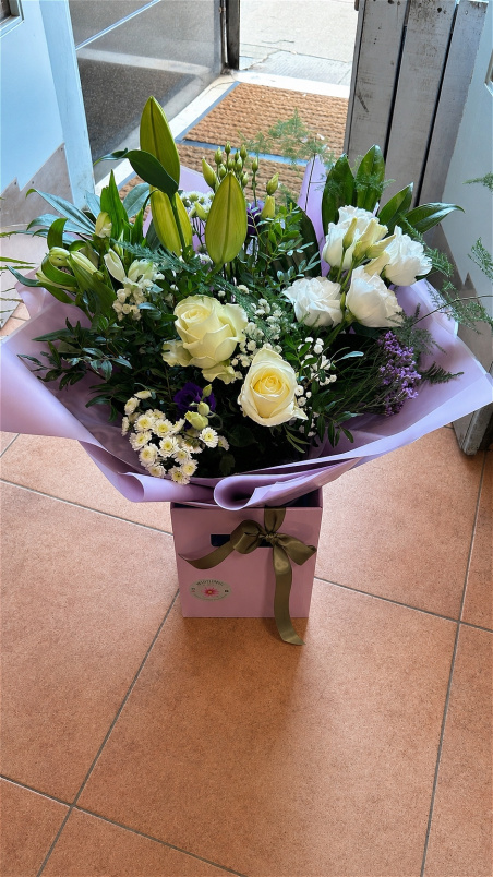 Sympathy Flowers collection | Forever Loved ~ Sympathy Hand-Tie
