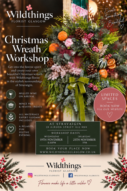 Luxury Christmas Wreath Making Workshop | Luxury Christmas Wreath Making Workshop ~ Wednesday 25th November 6:30pm