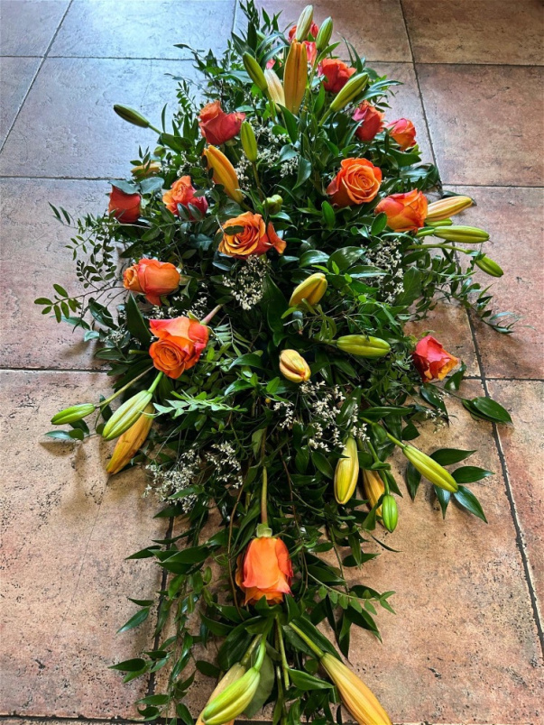 Funeral ~ Sprays | Amber Rose Tribute ~ Funeral Spray