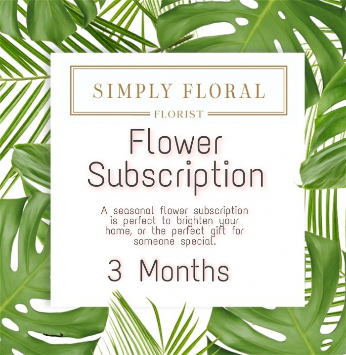 Flower Subscription  | 3 Month Subscription