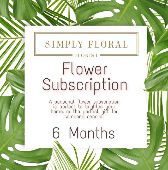 Flower Subscription  | 6 Month Subscription