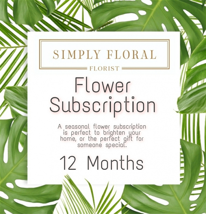 Flower Subscription  | 12 Month Subscription