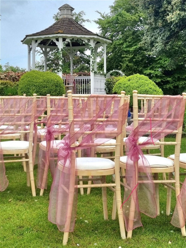 Venue Flowers  | Chair Bows