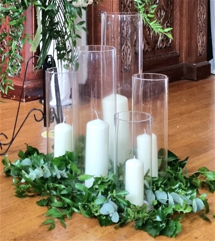 Hire Range | Venue Flowers  | Floor Candle Vases