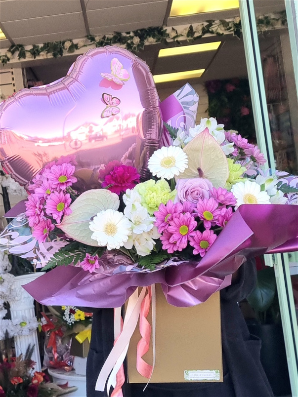 All Occasions | Valentines Collection | Balloon Bloom Box