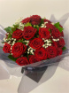 Valentine’s Day | Red Rose Hand Tied Bouquet