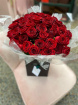 Valentine’s Day | Red Rose Hand Tied Bouquet