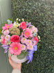 Flower Hatboxes & Baskets | The Flower Lab Hatbox Medium/Large