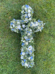 Funeral Flowers | Mixed Flower Cross