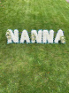 Funeral Flowers | White Based Letter Tributes
