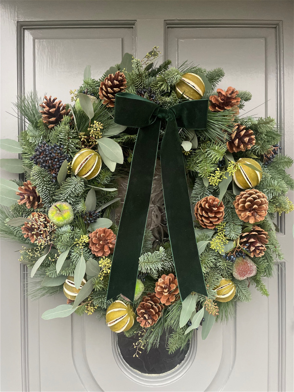 Christmas Wreaths & Swags | View all Christmas | Signature Big Apple Christmas Wreath