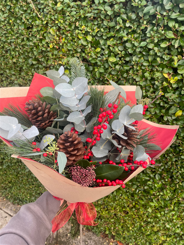 Christmas Flowers | View all Christmas | Winter Berries & Greens Bundle