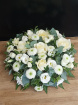 Funeral tributes | Posy pad in white