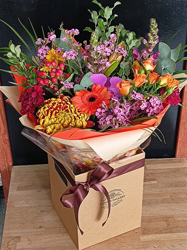 Autumn collection | Autumn Florist Choice Hand Tied Bouquet