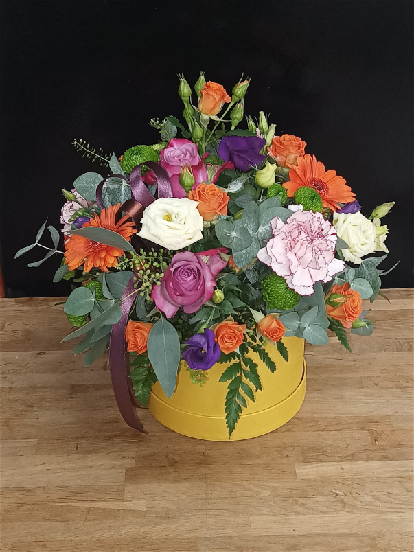 Autumn collection | Baskets | Bouquets & Arrangements | Autumnal Hat Box