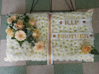 Funeral tributes | Open book