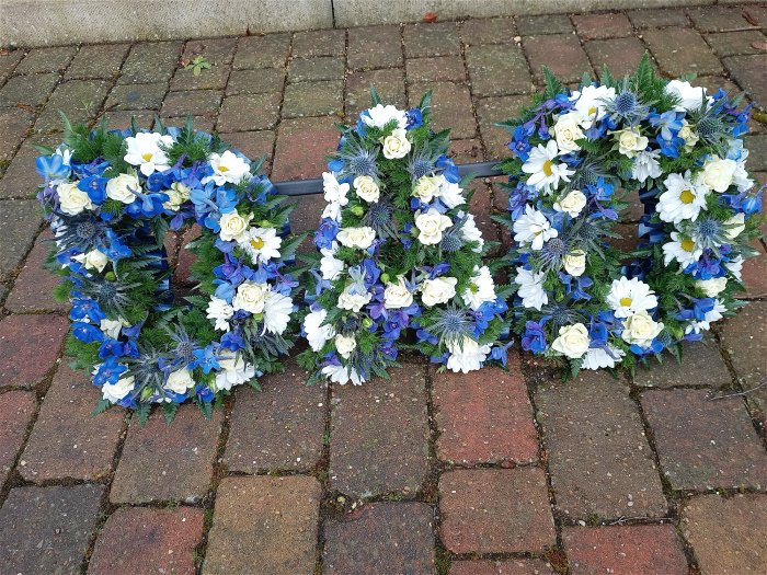 Funeral tributes | Loose style DAD letters
