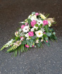 Funeral tributes | Cottage garden tied sheaf
