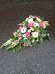 Funeral tributes | Cottage garden tied sheaf