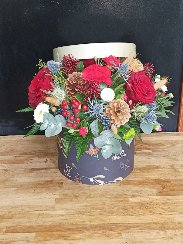 Christmas Collection 2025 | Mistletoe & Berries - Hat Box