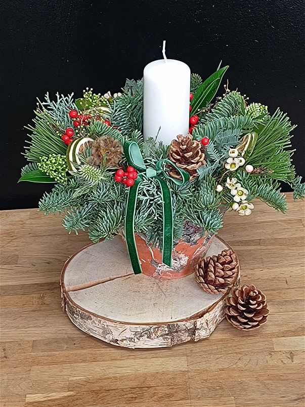 Christmas Collection 2025 | Rustic Table Arrangement