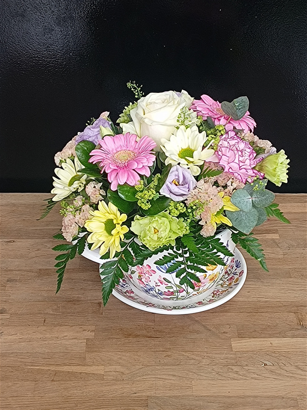 Summer Collection | Under £40 | A ceramic Tea Cup Arrangement