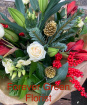 Christmas | Gift Bouquets | Christmas Florist Choice Hand-tied Bouquet