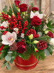 Christmas | Gift Bouquets | Christmas Hat Box
